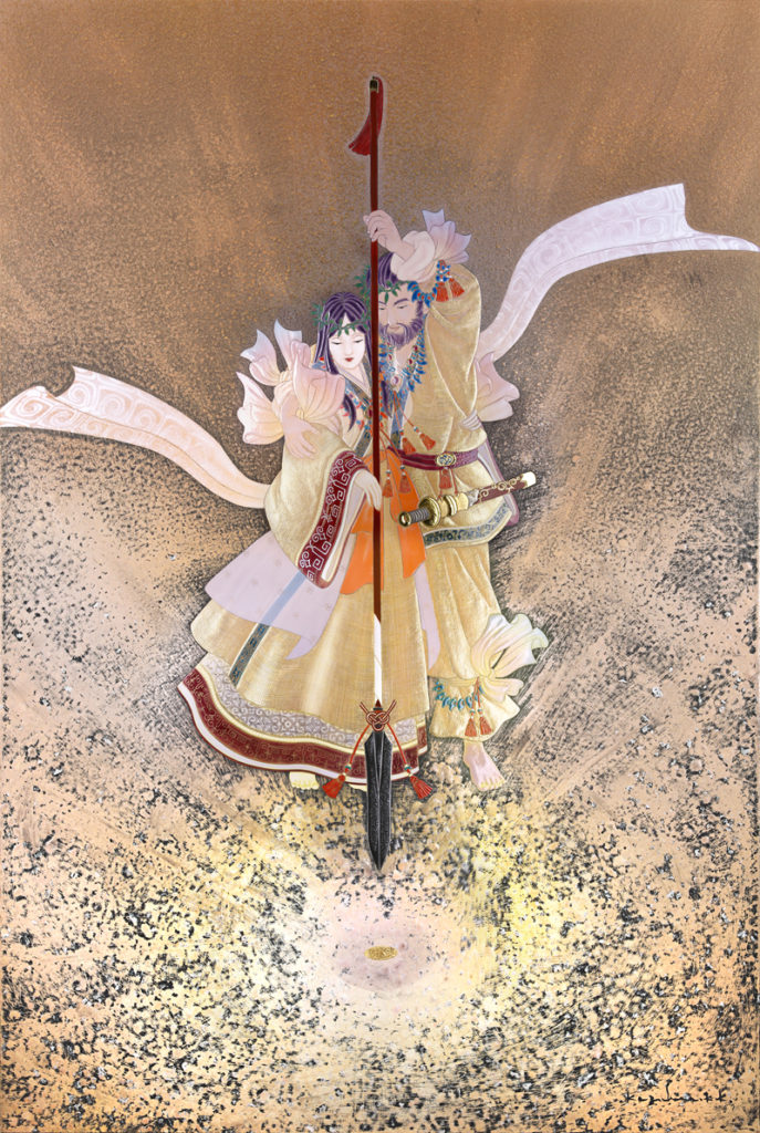 作品紹介「結び イザナギ・イザナミ」 | 草場一壽公式サイト